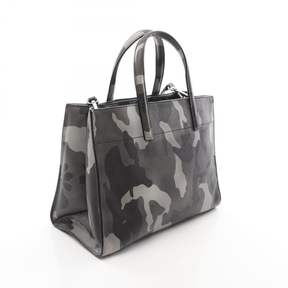 Prada handbag multicolor SOFT gray SAFFIANO leather - Picture 2 of 9